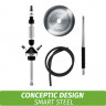 Кальян Conceptic Design Smart Steel