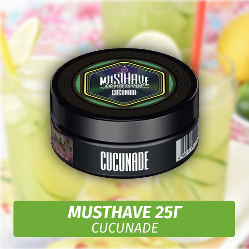 Табак Must Have 25 гр - Cucunade (Огуречный Лимонад)