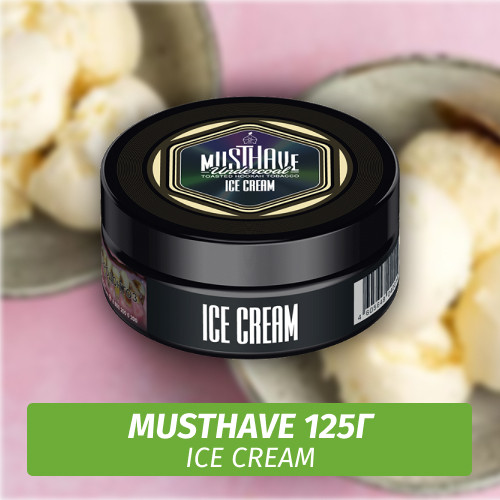 Табак Must Have 125 гр - Сливочное Мороженое (Ice Cream)