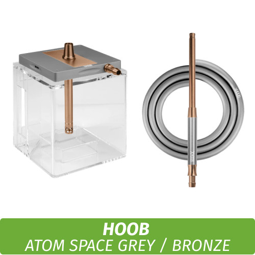 Кальян Hoob Atom Space grey / bronze