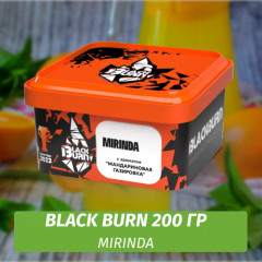 Табак Black Burn 200 гр Mirinda (Мандариновая газировка)