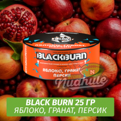 NEW Табак Black Burn 25 гр Яблоко, гранат, персик