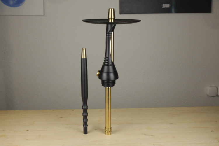 Кальян Alpha Hookah Model S Black Matte
