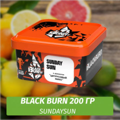 Табак Black Burn 200 гр Sundaysun (Цитрусовый Микс)