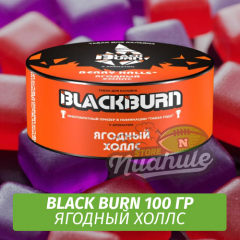 NEW Табак Black Burn 100 гр Berry Halls (Ягодный Холс)