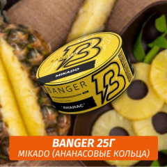 Табак Banger ft Timoti 25 гр Mikado (Ананасовые кольца)