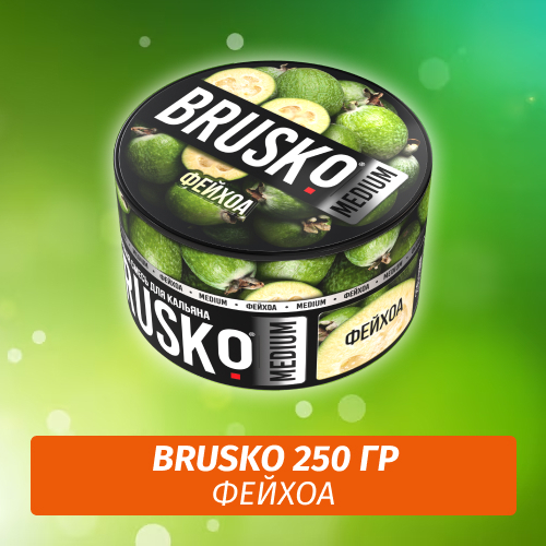 Brusko 250 гр Фейхоа (Бестабачная смесь)