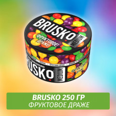 Brusko 250 гр Фруктовое Драже (Бестабачная смесь)