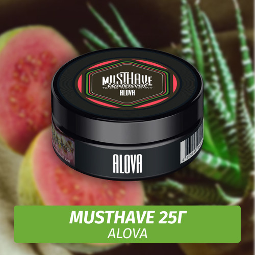 Табак Must Have 25 гр - Alova (Алоэ и Розовая Гуава)
