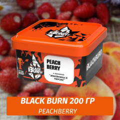 Табак Black Burn 200 гр PeachBerry (Персик-Земляника)