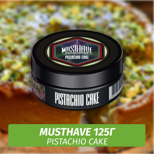 Табак Must Have 125 гр - Pistachio Cake (Фисташковый Пирог)