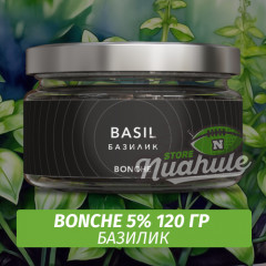 Табак Bonche 120 гр 5% - Basil (Базилик)