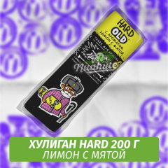 Табак Хулиган Hooligan HARD 200 g Old (Лимон с Мятой) от Nuahule Group
