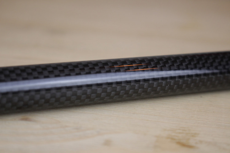 Мундштук для кальяна Conceptic Design Black Carbon 40см