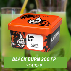Табак Black Burn 200 гр SouSep (Зеленый Лимонад)