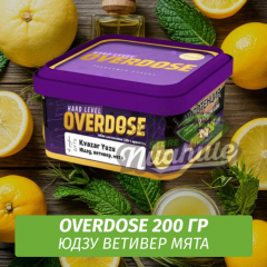 Табак Overdose De Parfum 200g Kvazar Yuzu (Юдзу, ветивер, мята)