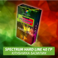 Табак Spectrum Hard 40 гр Basil Strawberry