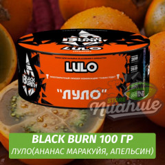 Табак Black Burn 100 гр Lulo (Ананас Маракуйя Апельсин)