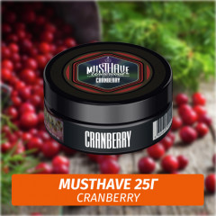 Табак Must Have 25 гр - Cranberry (Клюква)