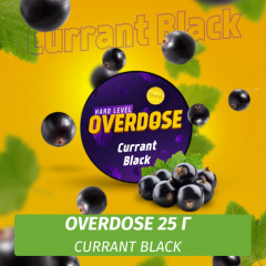 Табак Overdose 25g Currant Black (Чёрная смородина)