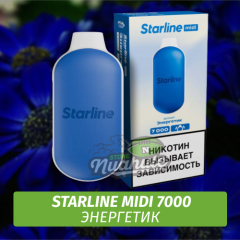 Одноразовая ЭС Starline Midi Энергетик 7000