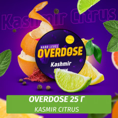 Табак Overdose 25g Kashmir Citrus (Кашмир Цитрус)