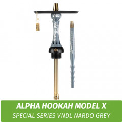 Кальян Alpha Hookah Model X Special Series VNDL Nardo Grey