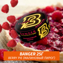 Табак Banger ft Timoti 25 гр Berry Pie (Малиновый Пирог)
