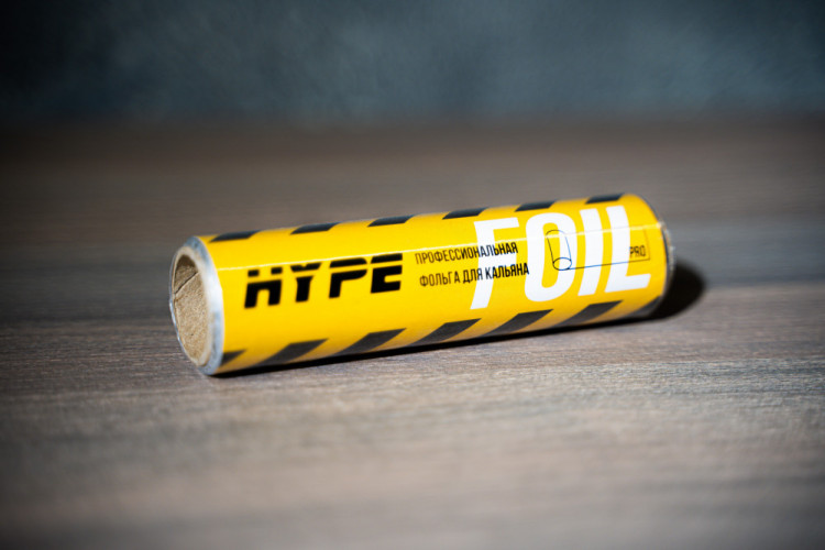Фольга для кальяна Hype 13 см 25 м 18 мкр