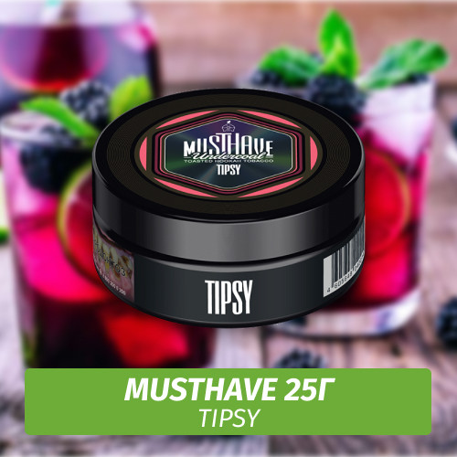 Табак Must Have 25 гр - Tipsy (Ягодный Коктейль)