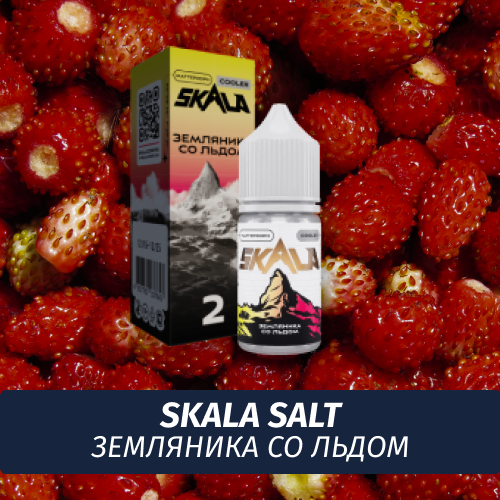 Жидкость Skala Salt, 30 мл, Маттерхорн (Земляника со Льдом), 2