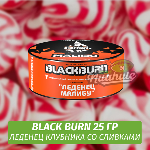 Табак Black Burn 25 гр Malibu (Леденец Малибу)